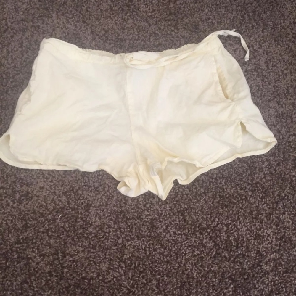 Yellow shorts